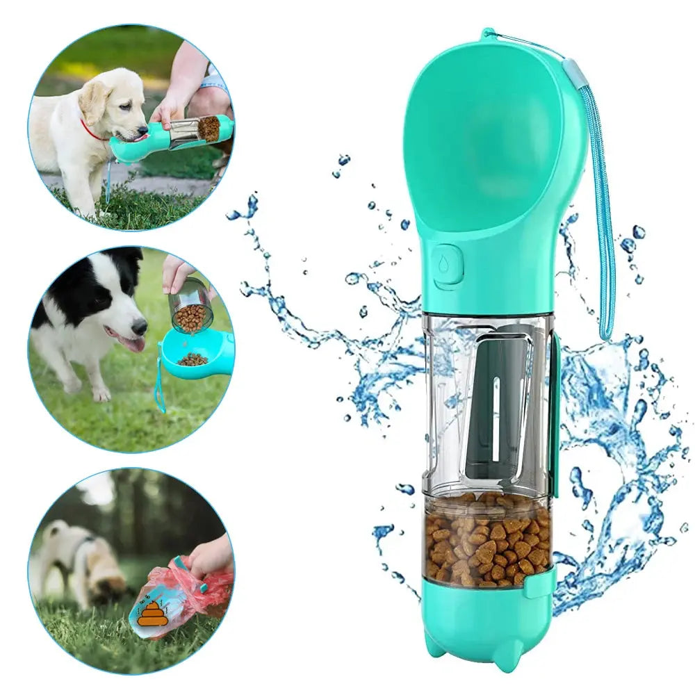 Portable Pet Dog Water Bottle for Small Large Dogs Travel Puppy Cat Drinking Bowl Outdoor Pet Water Dispenser Feeder With Shovel